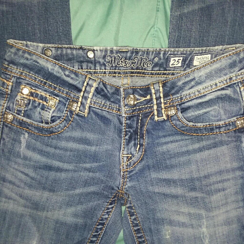 Miss me bootcut jeans size 25 - Picture 4 of 5
